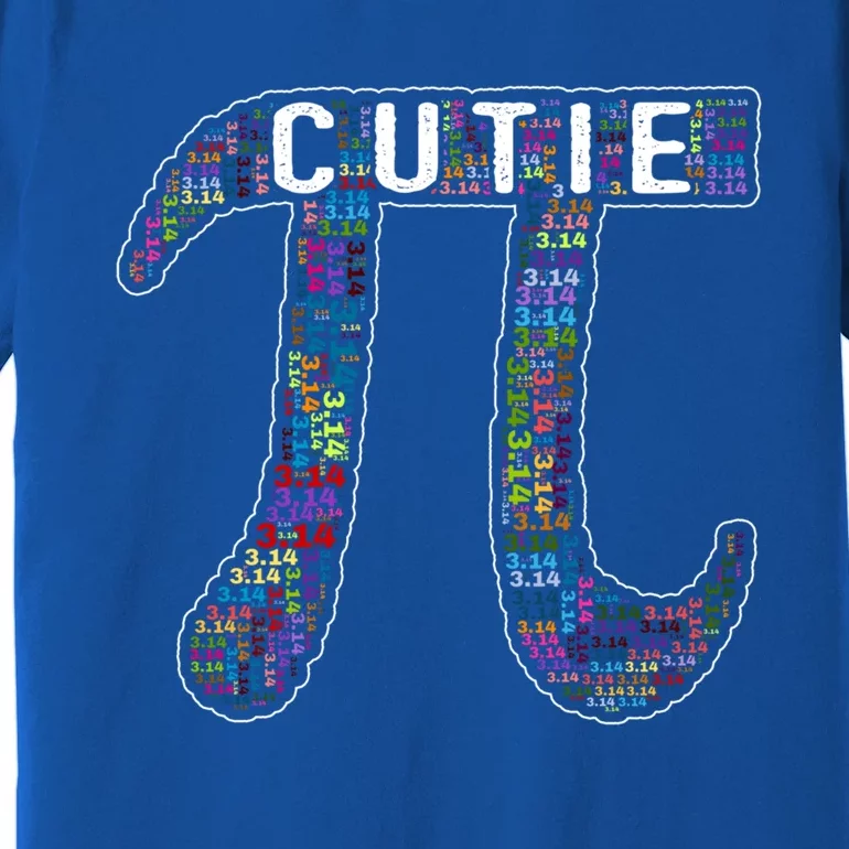 Cutie Pi Pie Math Gift I Fun Math Geek Nerd Great Gift Premium T-Shirt