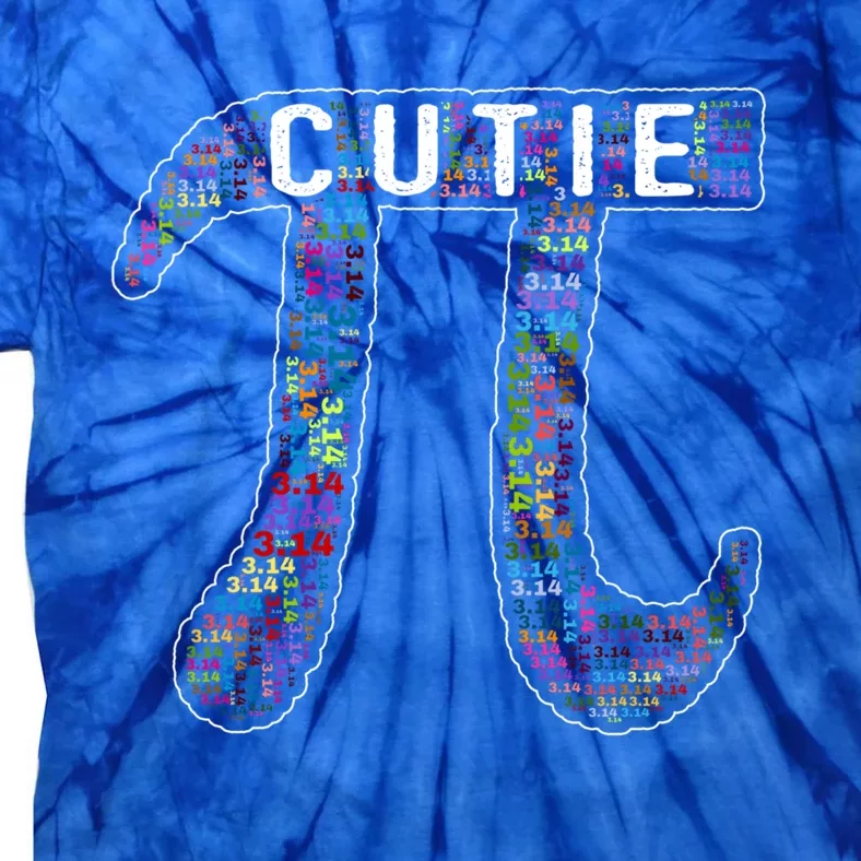 Cutie Pi Pie Math Gift I Fun Math Geek Nerd Great Gift Tie-Dye T-Shirt