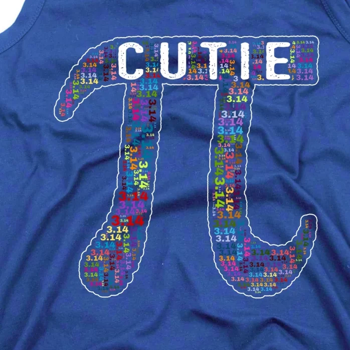 Cutie Pi Pie Math Gift I Fun Math Geek Nerd Great Gift Tank Top