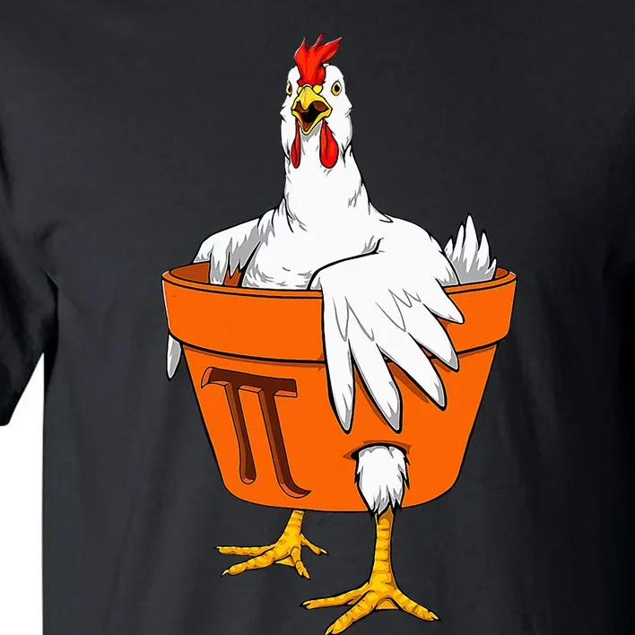 Chicken Pot Pi Day Math Teacher Gift Tall T-Shirt