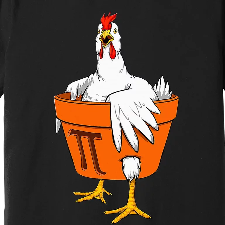 Chicken Pot Pi Day Math Teacher Gift Premium T-Shirt