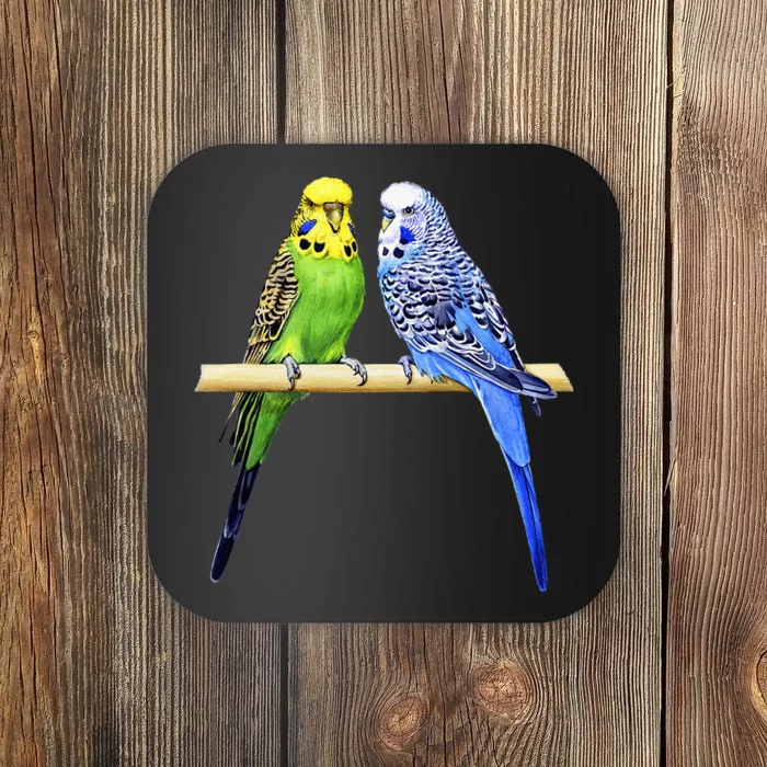 Colorful Parrots Parrot Birds Bird Lover Parakeets Coaster