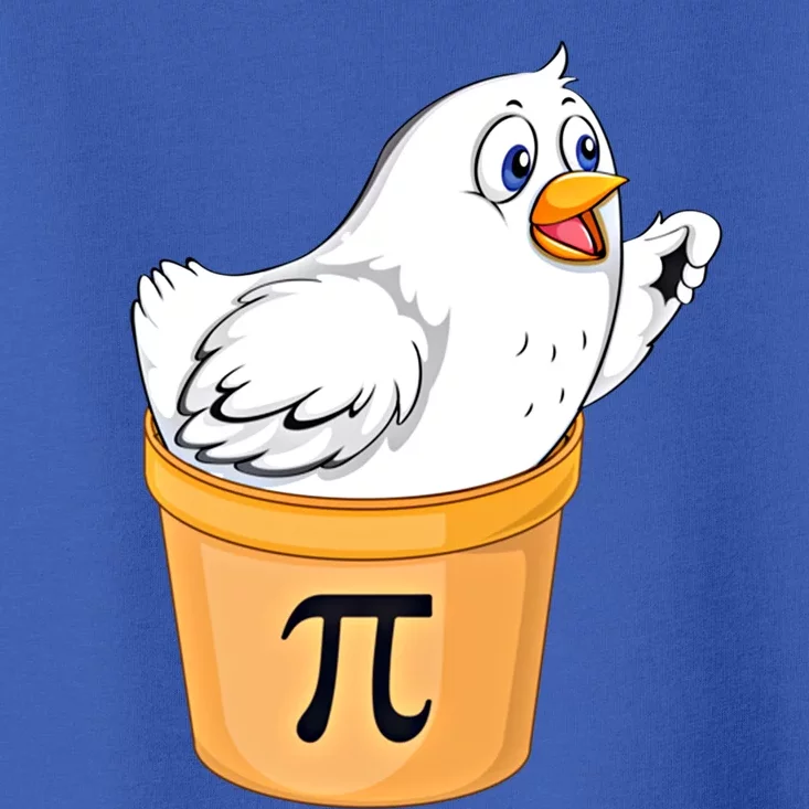 Chicken Pot Pie Gift Funny Math Pun Chicken Pot Pi 3 14 Gift Toddler T-Shirt