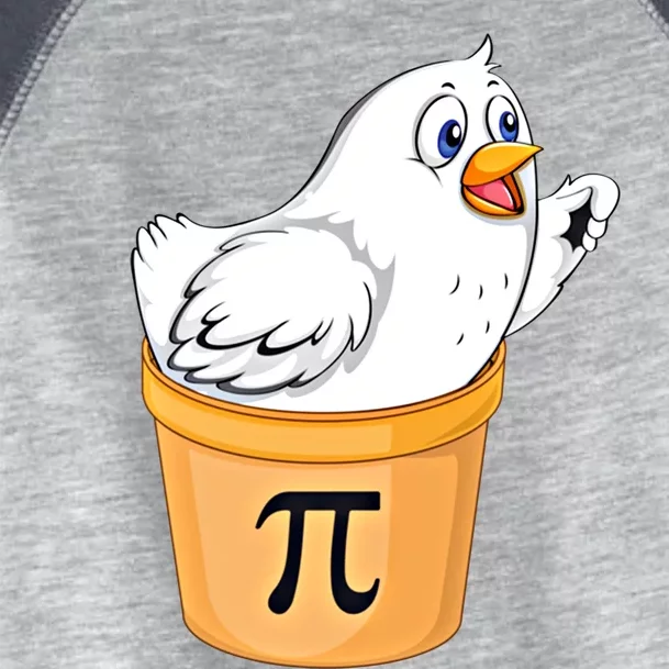 Chicken Pot Pie Gift Funny Math Pun Chicken Pot Pi 3 14 Gift Toddler Fine Jersey T-Shirt