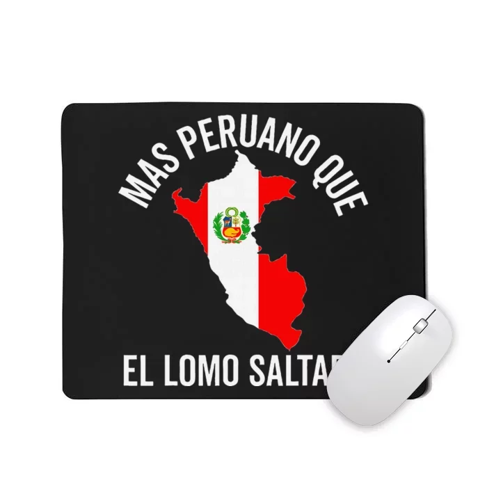 Camiseta Peruana Peruvian Flag Pride Peru Map Hombre Mousepad