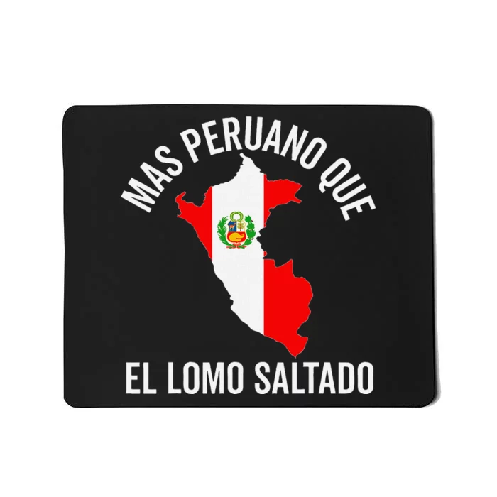 Camiseta Peruana Peruvian Flag Pride Peru Map Hombre Mousepad