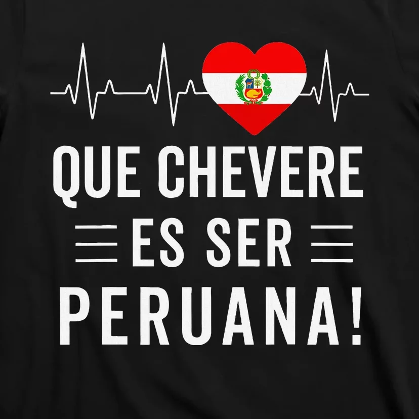 Camiseta Peruana Peruvian Flag Pride Peru Women Mujer T-Shirt