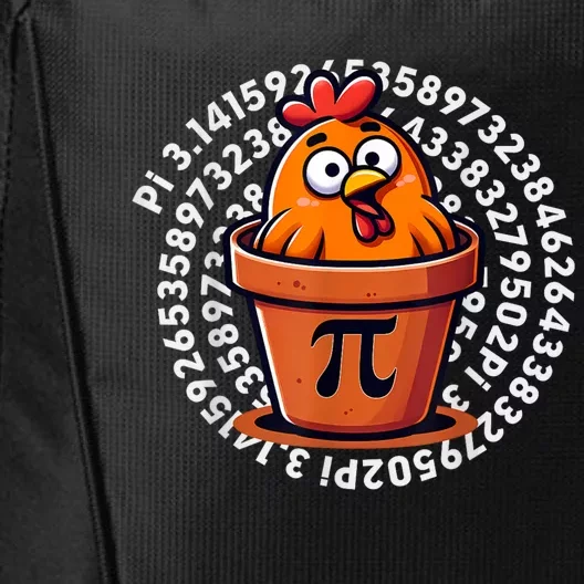 Chicken Pot Pi Day Math Teacher City Backpack