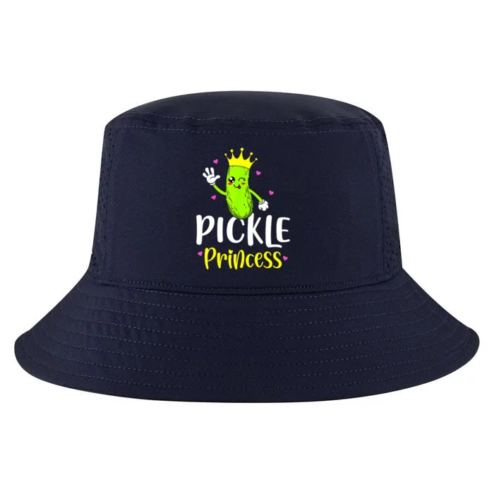 Cute Pickle Princess Funny Pickle Cucumber Girl Gift Cool Comfort Performance Bucket Hat