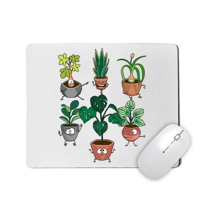 Cool Plants Pot Gardening Plant Lover Gardener Mousepad