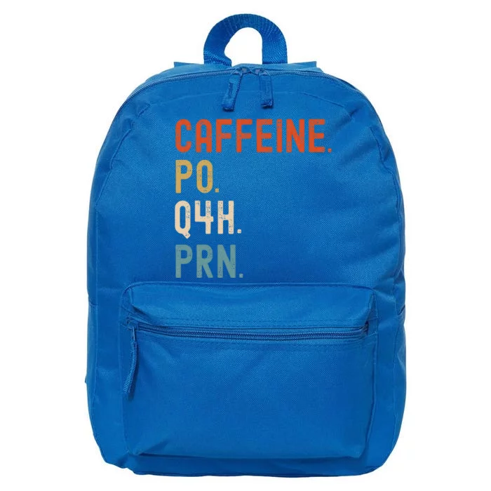 Caffeine Po Q4h Prn 16 in Basic Backpack