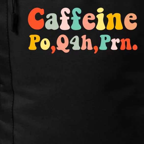 Caffeine Po Q4h Prn Daily Commute Backpack