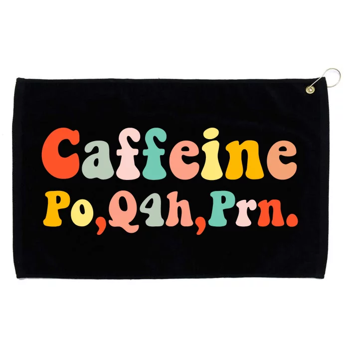 Caffeine Po Q4h Prn Grommeted Golf Towel