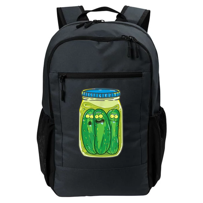 Cool Pickle Rick Jar Rick & Morty Funny Gift Daily Commute Backpack