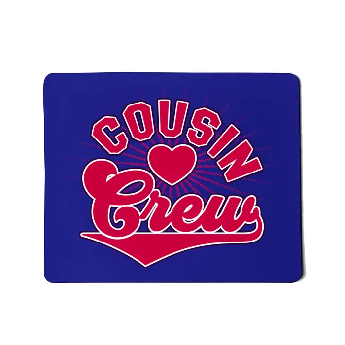 Cute Pink Retro Sports Style Cousin Crew Meaningful Gift Mousepad