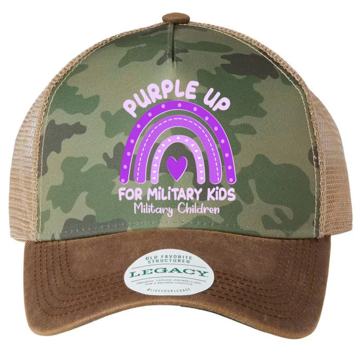 Cute Purple Rainbow Wear Purple Legacy Tie Dye Trucker Hat