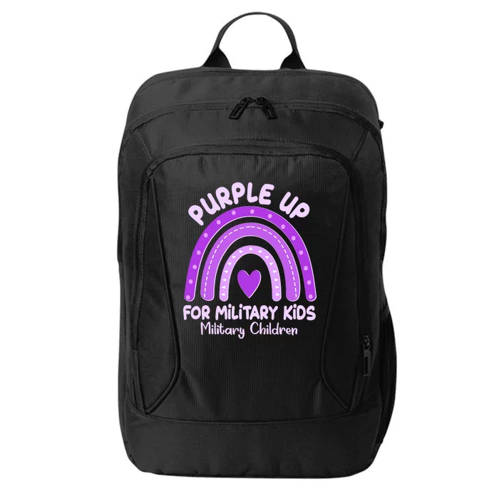 Cute Purple Rainbow Wear Purple City Backpack