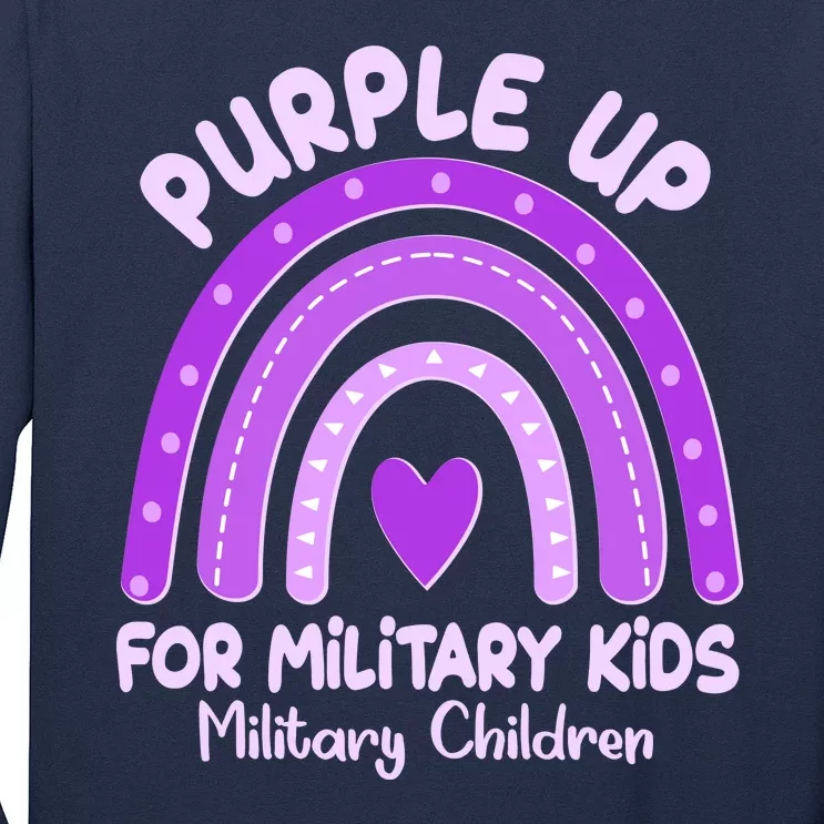 Cute Purple Rainbow Wear Purple Long Sleeve Shirt