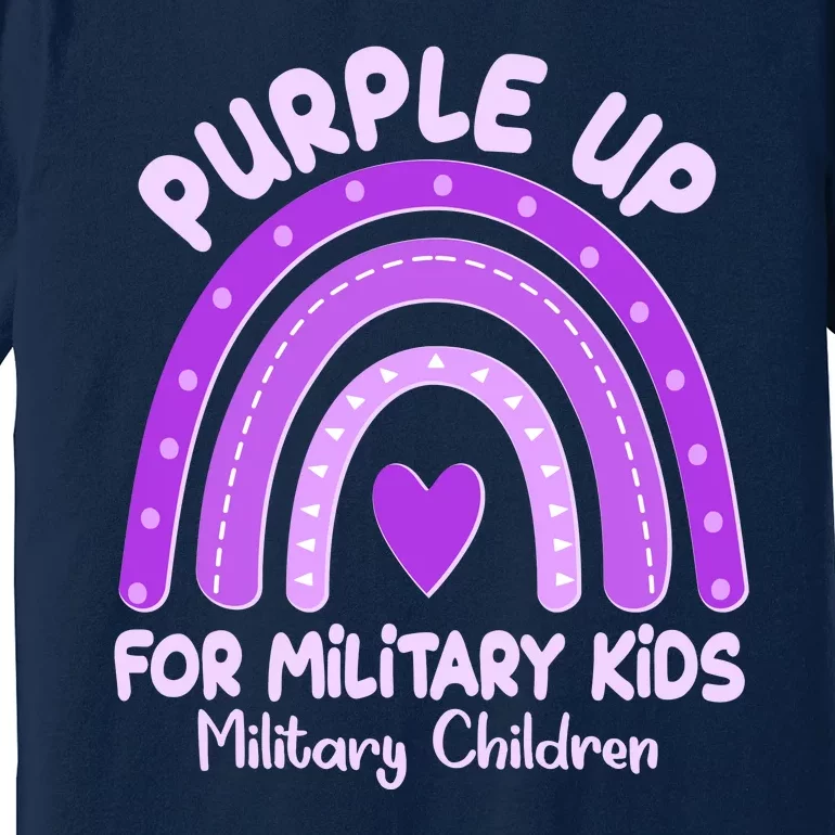 Cute Purple Rainbow Wear Purple Premium T-Shirt