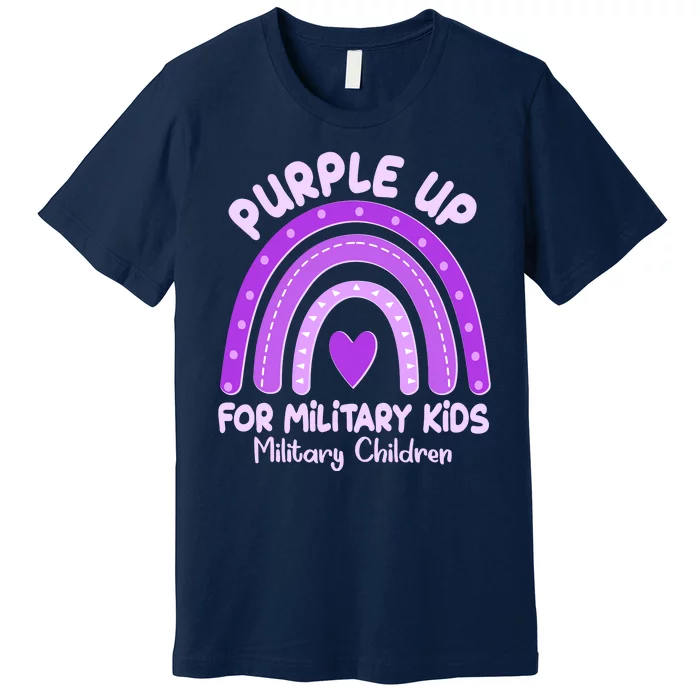 Cute Purple Rainbow Wear Purple Premium T-Shirt