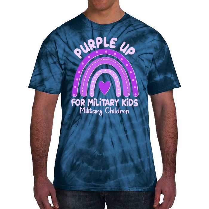 Cute Purple Rainbow Wear Purple Tie-Dye T-Shirt