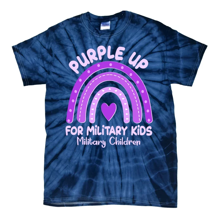 Cute Purple Rainbow Wear Purple Tie-Dye T-Shirt