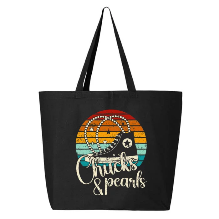 Chucks & Pearls Retro Sunset Lover 25L Jumbo Tote