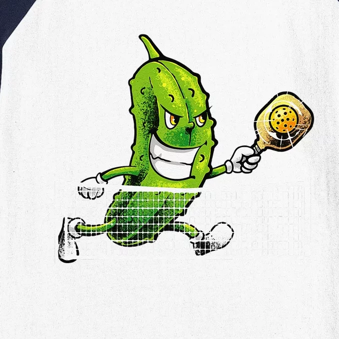 Cute Pickleball Racket Sport Pickleball Lover Baseball Sleeve Shirt