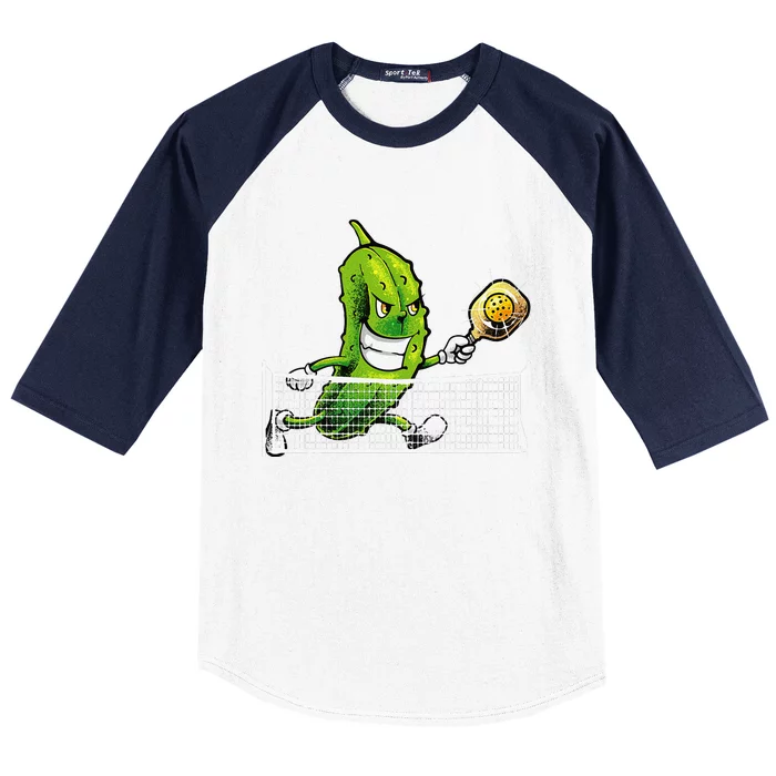 Cute Pickleball Racket Sport Pickleball Lover Baseball Sleeve Shirt