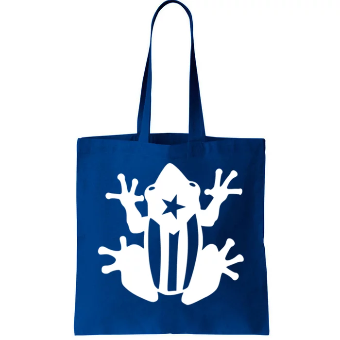 Coqui Puerto Rico Flag Gift Tote Bag