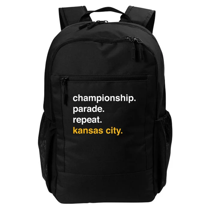 Championship Parade Repeat Kansas City Daily Commute Backpack