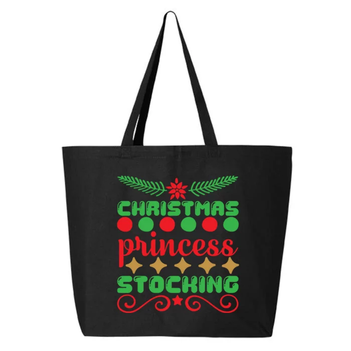 Christmas Princess Stocking 25L Jumbo Tote