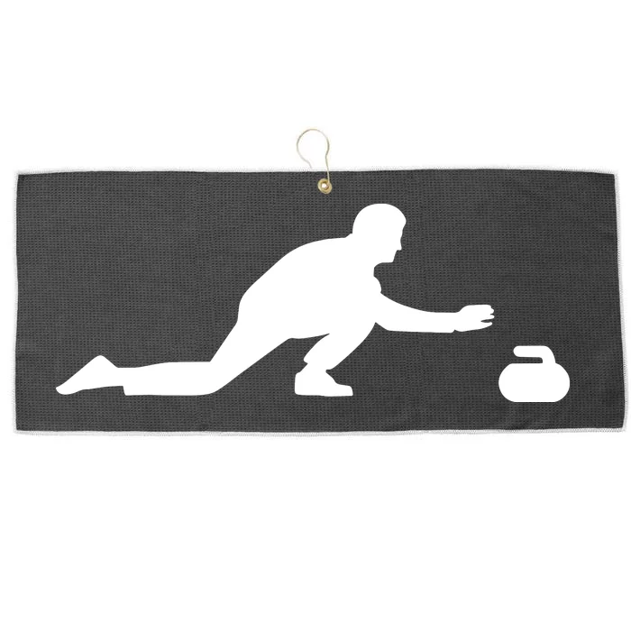 Curling Patent Stone Large Microfiber Waffle Golf Towel