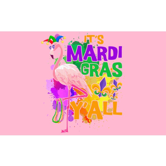 Carnival Party S Idea Flamingo Mardi Gras Bumper Sticker