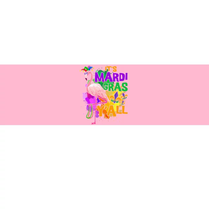 Carnival Party S Idea Flamingo Mardi Gras Bumper Sticker