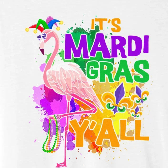 Carnival Party S Idea Flamingo Mardi Gras ChromaSoft Performance T-Shirt