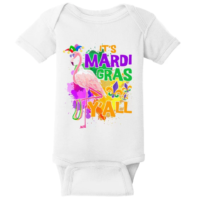 Carnival Party S Idea Flamingo Mardi Gras Baby Bodysuit