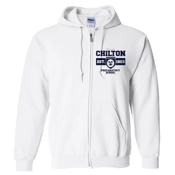 Chilton Preparatory School Est. 1803 Full Zip Hoodie