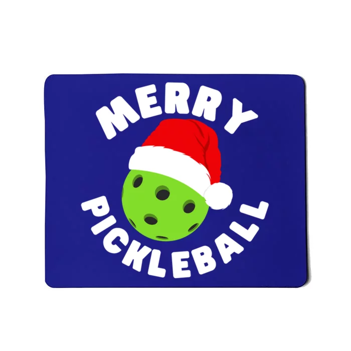 Christmas Pickleball Santa Hat Pickleball Player Xmas Gift Mousepad