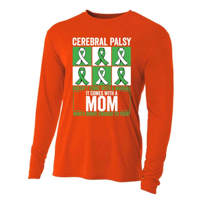 Cerebral Palsy Support Squad Cerebral Palsy Awareness Meaningful Gift Cooling Performance Long Sleeve Crew