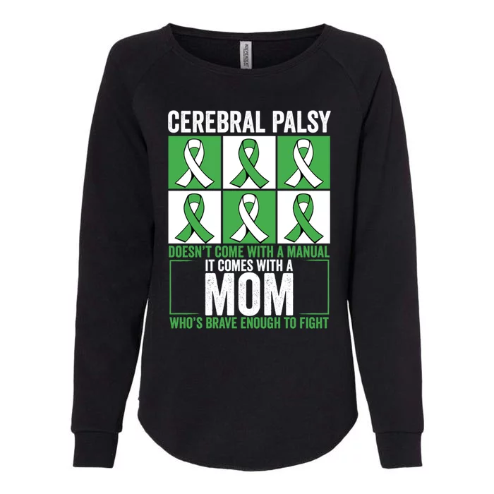 Cerebral Palsy Support Squad Cerebral Palsy Awareness Meaningful Gift Womens California Wash Sweatshirt