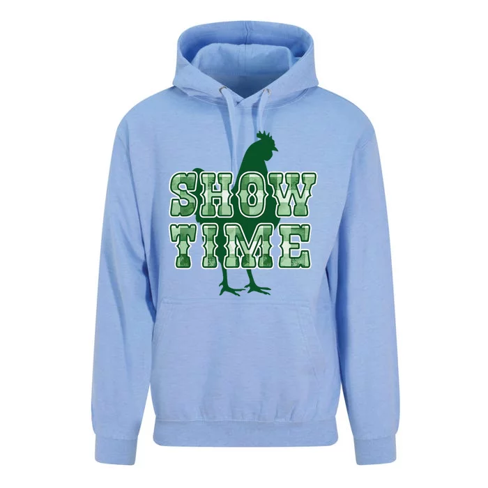 Chicken Poultry Show Time For Fair Week Unisex Surf Hoodie