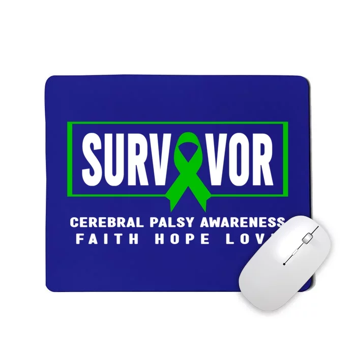 Cerebral Palsy Survivor Gift Cerebral Palsy Awareness Funny Gift Mousepad