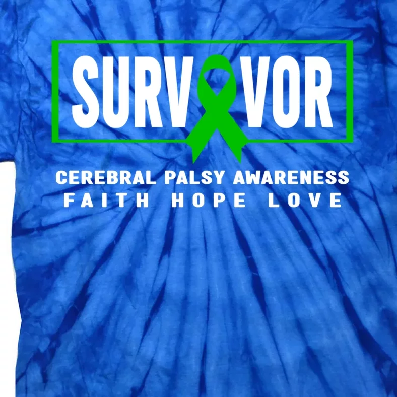 Cerebral Palsy Survivor Gift Cerebral Palsy Awareness Funny Gift Tie-Dye T-Shirt