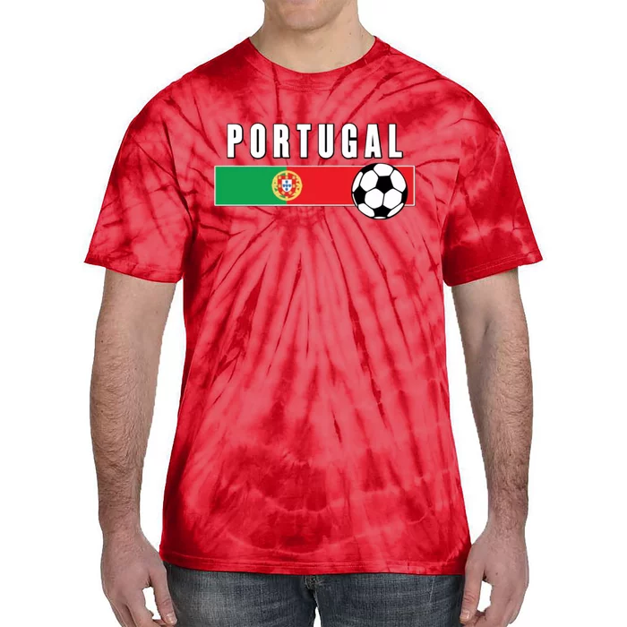 Cool Portugal Soccer National Team Tie-Dye T-Shirt