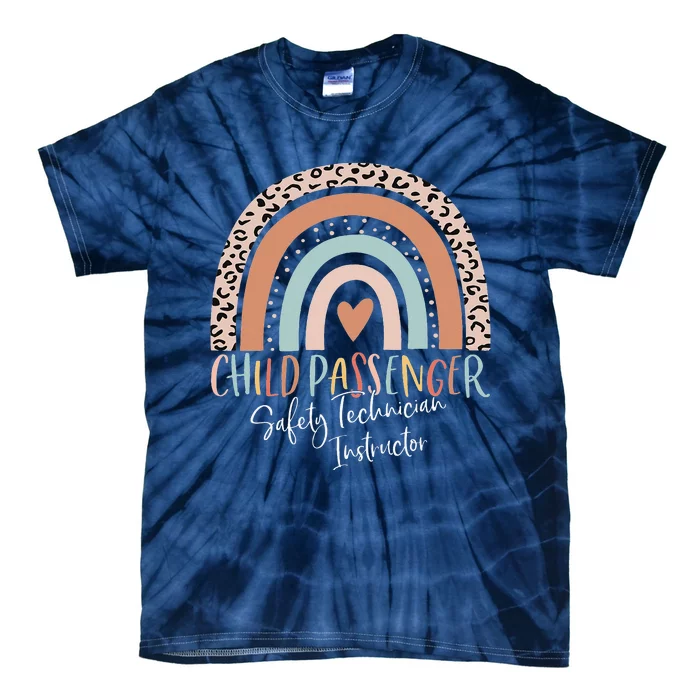 Child Passenger Safety Technician Instructor CPST Instructor Tie-Dye T-Shirt