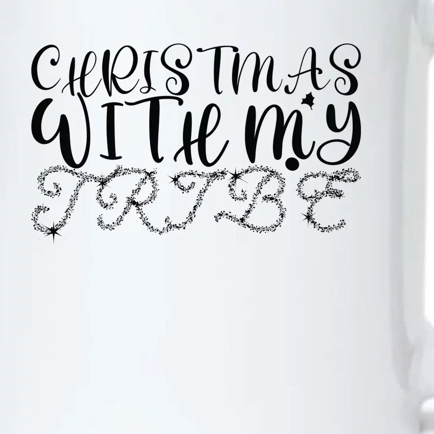 Christmas Princess Stocking Black Color Changing Mug