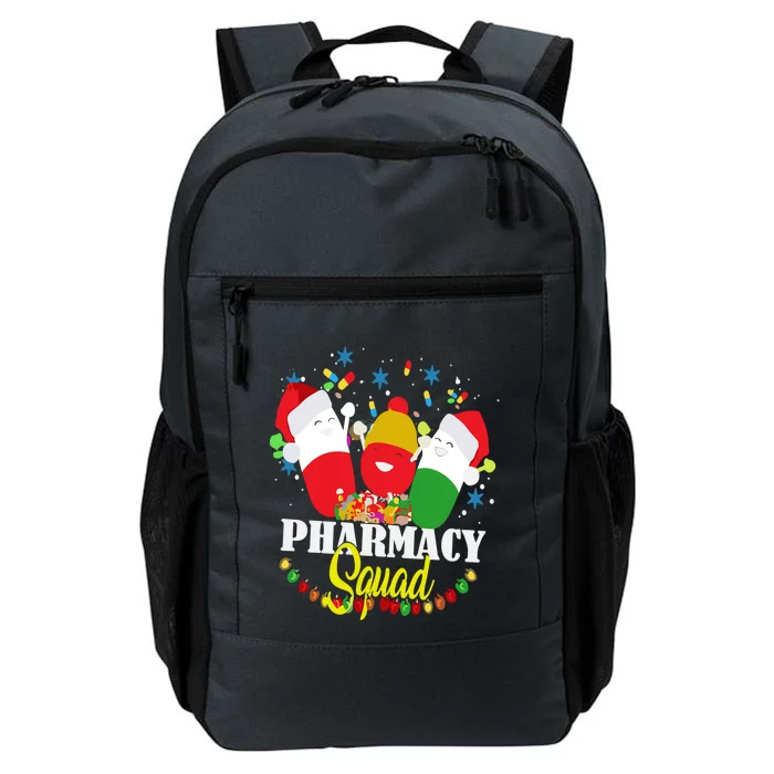 Christmas Pharmacy Squad Pills Xmas Pharmacist Gift Daily Commute Backpack