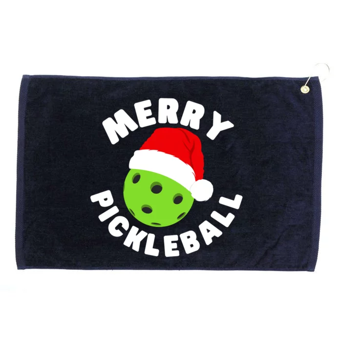 Christmas Pickleball Santa Hat Pickleball Player Xmas Gift Grommeted Golf Towel