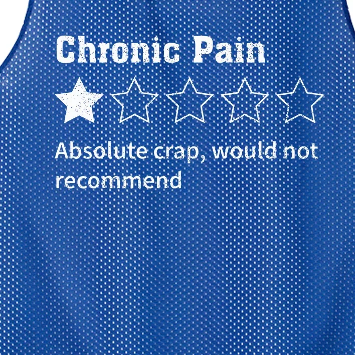 Chronic Pain Sarcastic Quotes Chronic Pain Recommend Mesh Reversible Basketball Jersey Tank